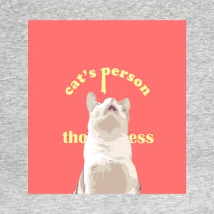 cat's person T-Shirt